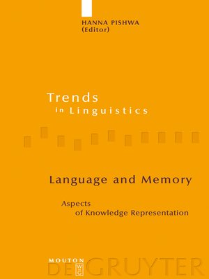 cover image of Language and Memory